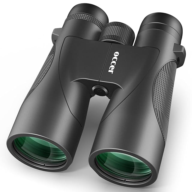 occer 12x50 Fernglas mit Tragetasche und Riemen