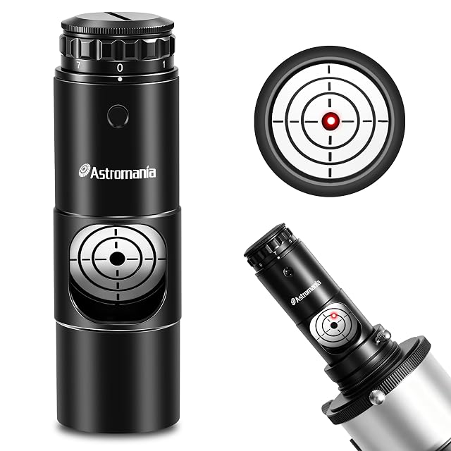Astromania 1,25-Zoll-Justierlaser aus eloxiertem Aluminium