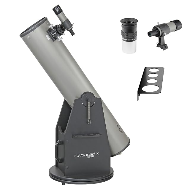 Omegon Advanced X 203/1200 Dobson auf seiner Rockerbox
