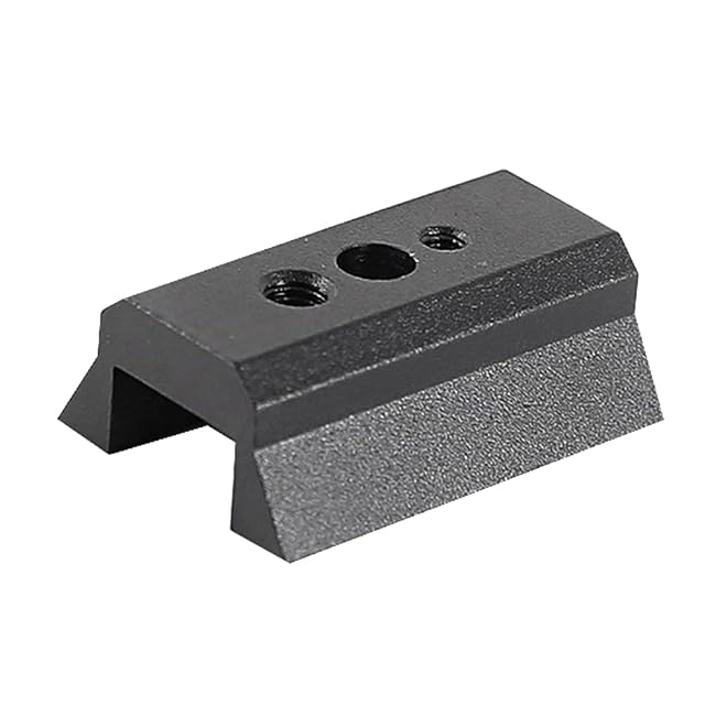 Kquepo schwarze Prismenschiene und Distanzstück für einen Sucherschuh