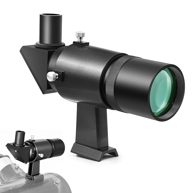 Astromania 9×50 Winkelsucher in Schwarz