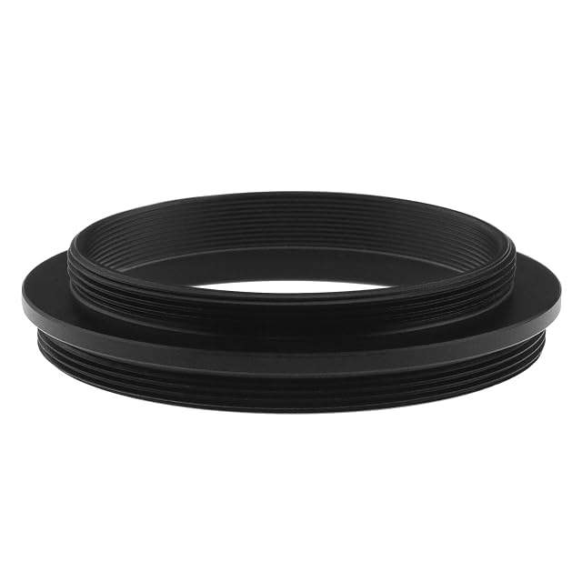 ECSiNG Adapterring M48 auf M42 aus schwarz eloxiertem Aluminium