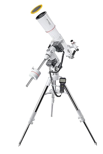 Bresser Messier AR-90s Refraktor auf der EXOS-II-GoTo-Montierung