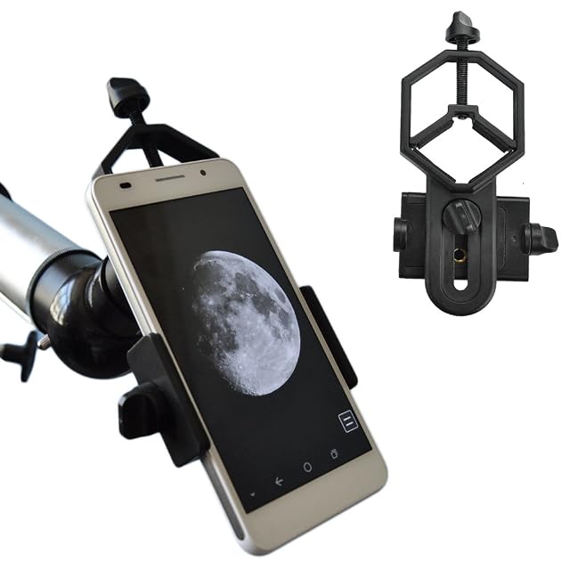 SOLOMARK Smartphone-Adapter aus Metall mit Stativhalterung