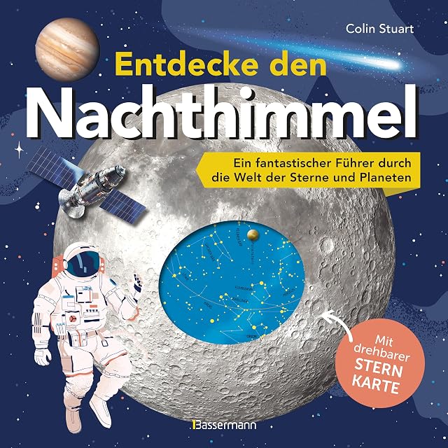 Buch als Himmelsführer mit drehbarer Sternkarte