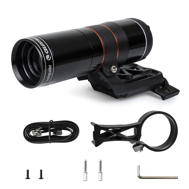 Celestron StarSense Autoguider auf einem computergesteuerten Teleskop montiert