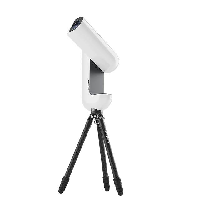 Vaonis VESPERA Pro 2 intelligentes Teleskop auf seinem Aluminiumstativ