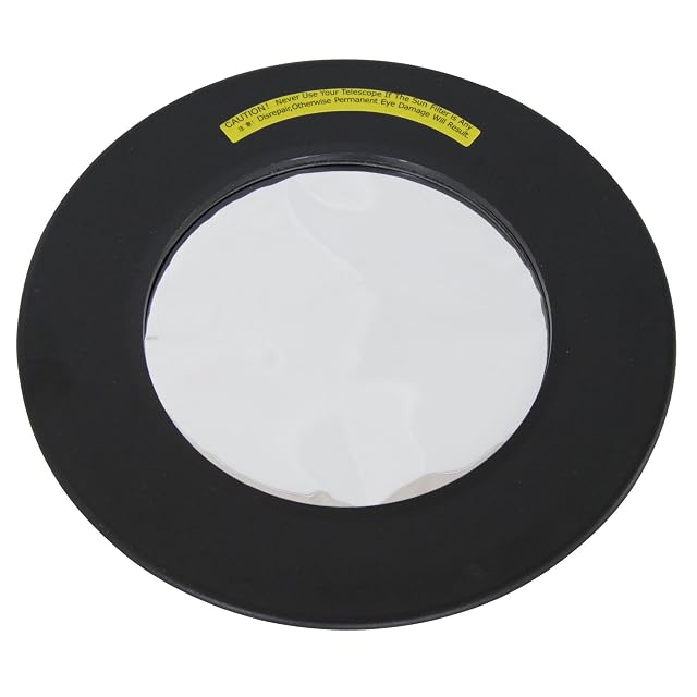 Omegon Sonnenfilter für die volle Öffnung in seinem geformten Kunststoffrahmen