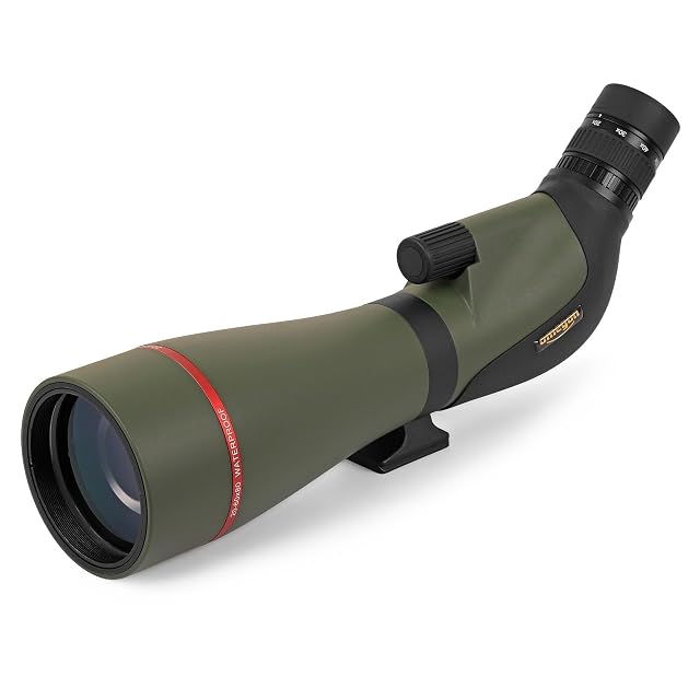 Omegon 20-60×80 Zoomspektiv mit ausgezogener Taukappe